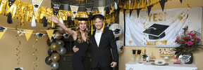 Creëer een feestelijke sfeer met onze Geslaagd versiering - Partywinkel