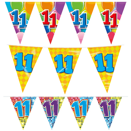 11 Jaar Slingers - Partywinkel