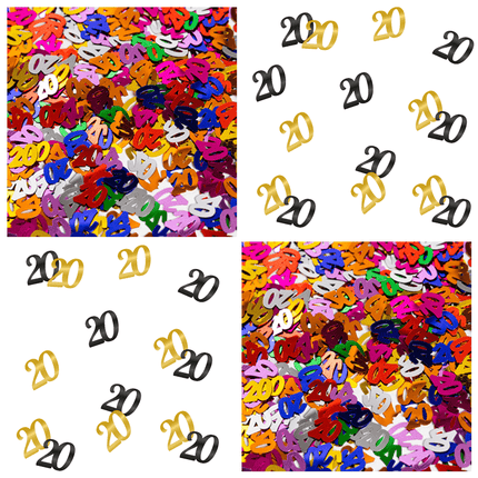20 Jaar Confetti - Partywinkel