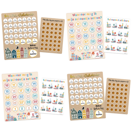 Sinterklaas Aftelkalenders