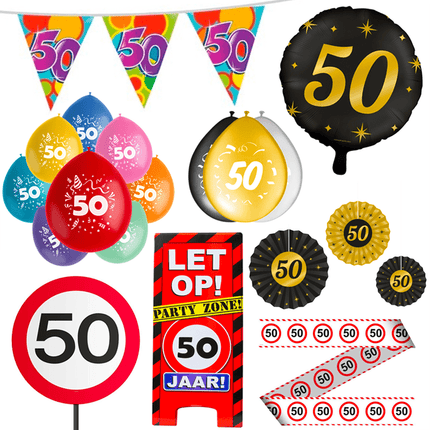 Algemene 50 Jaar Versiering - Partywinkel