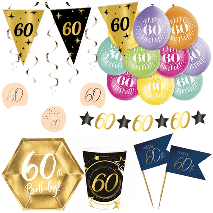 Algemene 60 Jaar Versiering - Partywinkel