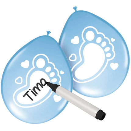 Geboorte Latex Ballonnen Jongen