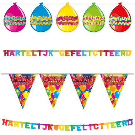 Gefeliciteerd Slingers - Partywinkel