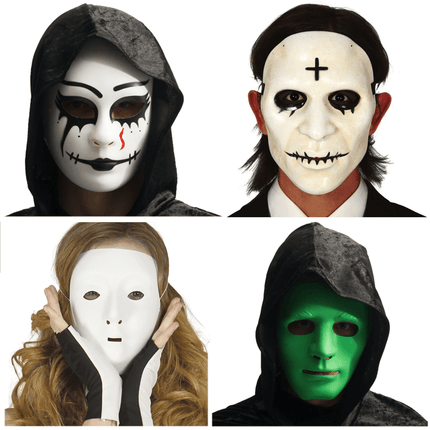 Halloween Mime Maskers - Partywinkel