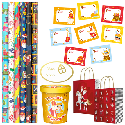 Sinterklaas Cadeauverpakkingen - Partywinkel