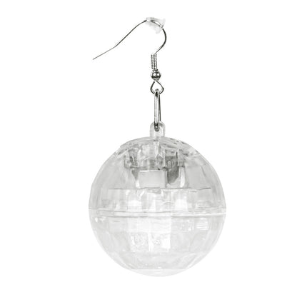 Par LED-örhängen Discoball