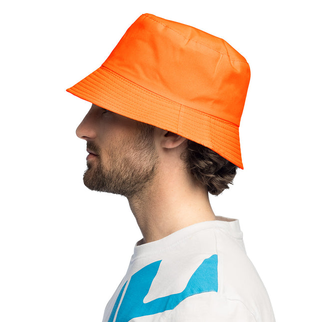 Bucket hat Rave neon orange