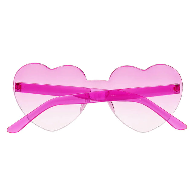 Party brile Festival hjärtan rosa