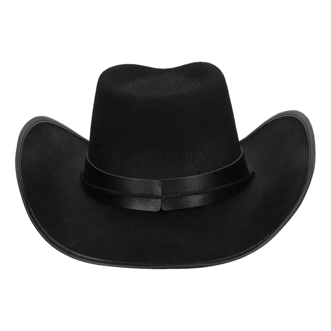 Hatt cowboy Wyatt svart