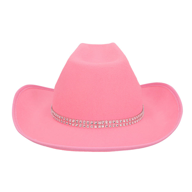 Hatt cowboy Taylor ljusrosa