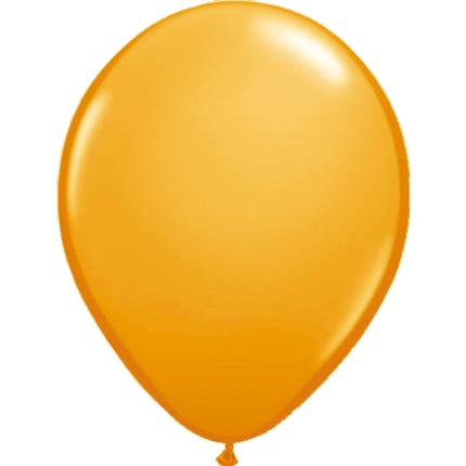 Orangea ballonger 30cm - 10 stycken