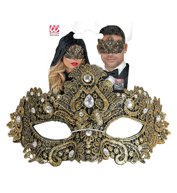 ÖGONMASK TEATER GULD