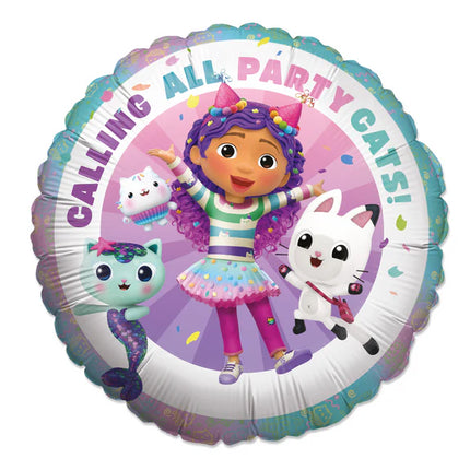 Gabby's Dollhouse Heliumballong, tom, 45 cm