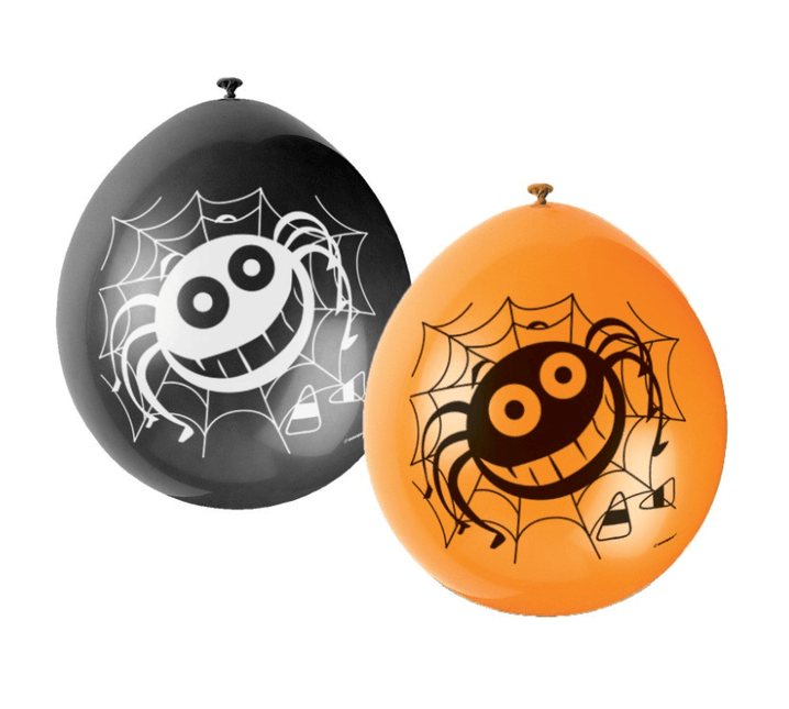 10 9" A/O SPIDER BLLNS van Unique koop je bij Partywinkel