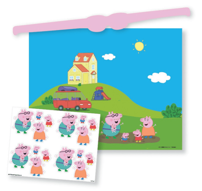 10 PEPPA PIG PARTY GAME FOR 10 van Unique koop je bij Partywinkel