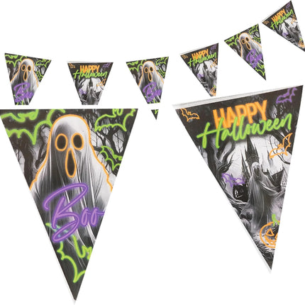 Halloween-girland, neon, 4 m