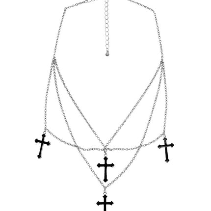 HALSBAND MED KORS SVART