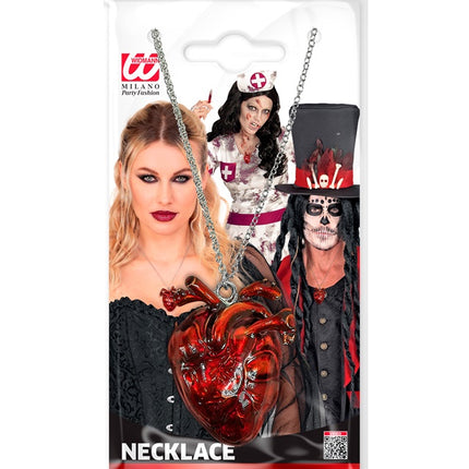 HALSBAND HJÄRTA HALLOWEEN