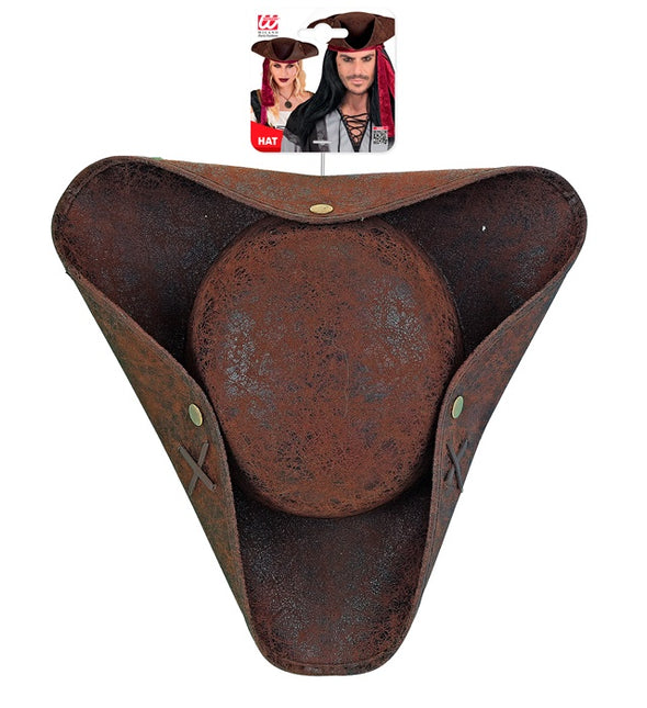 TRICORN VÄDERBITET LÄDER BRUN