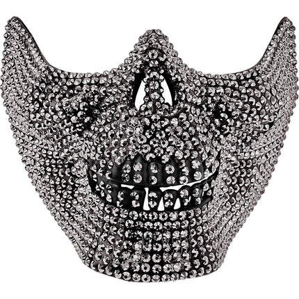 SKALLE MASK STRASSSTENAR