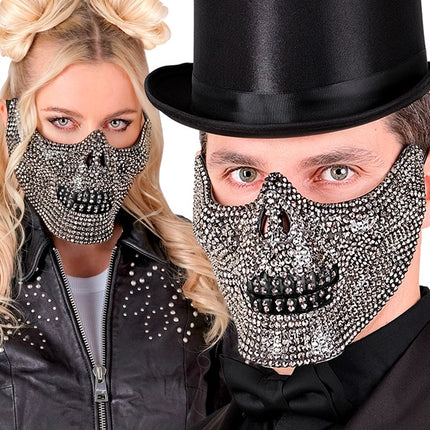 SKALLE MASK STRASSSTENAR