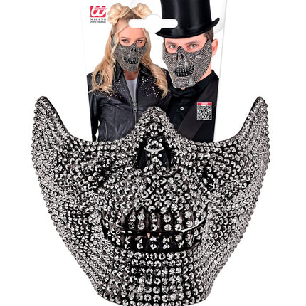 SKALLE MASK STRASSSTENAR