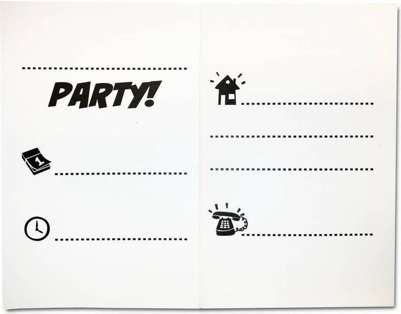 Finding Dory Inbjudningar 6st