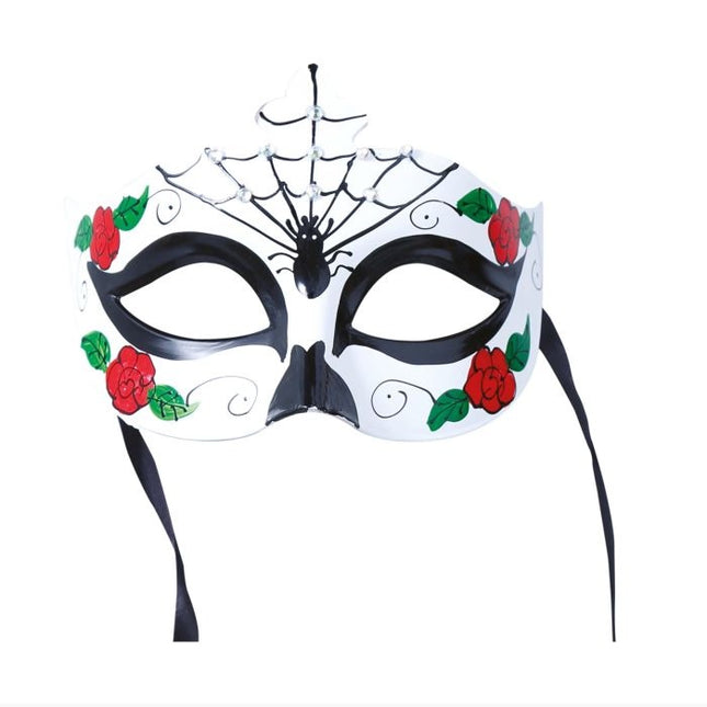 Halloween Ögonmask Spindel