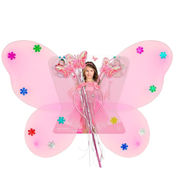 FJÄRILSUPPSÄTTNING ROSA