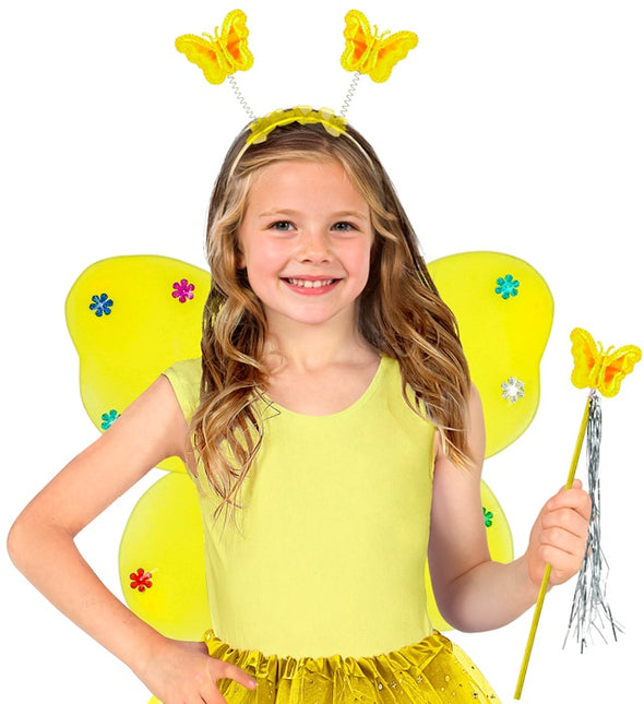 FJÄRILSUPPSÄTTNING GUL