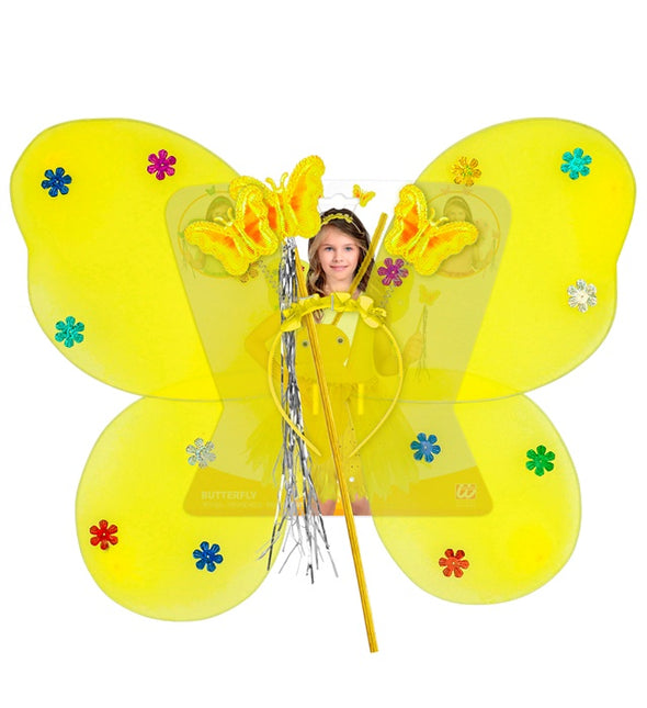 FJÄRILSUPPSÄTTNING GUL