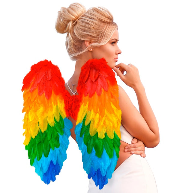 FJÄDERVINGAR REGNBÅGE HOPFÄLLBAR 50 X 50 CM