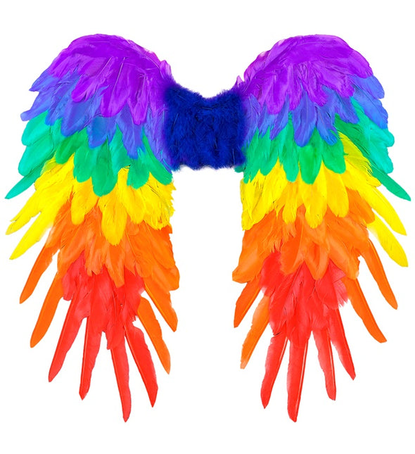 FJÄDERVINGAR REGNBÅGE HOPFÄLLBAR 50 X 50 CM