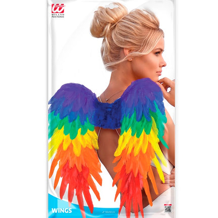 FJÄDERVINGAR REGNBÅGE HOPFÄLLBAR 50 X 50 CM