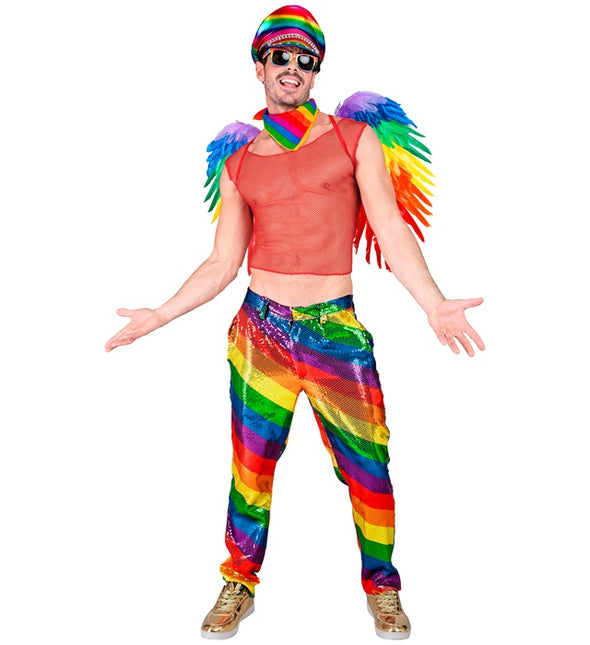 PALJETTBYXOR REGNBÅGE