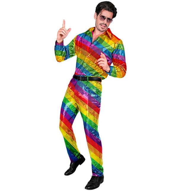 PALJETTBYXOR REGNBÅGE