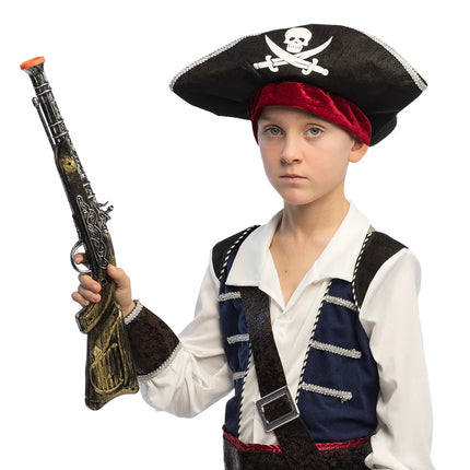 Goud Zilveren Nep Pistool 50cm