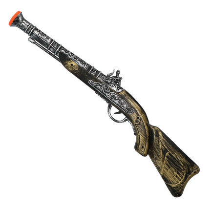 Goud Zilveren Nep Pistool 50cm