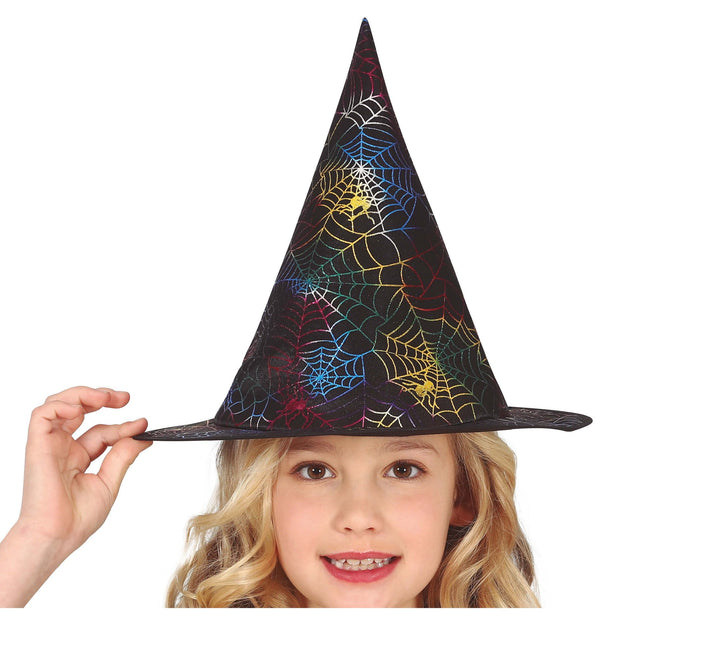 Halloween Häxhatt Spindlar Barn