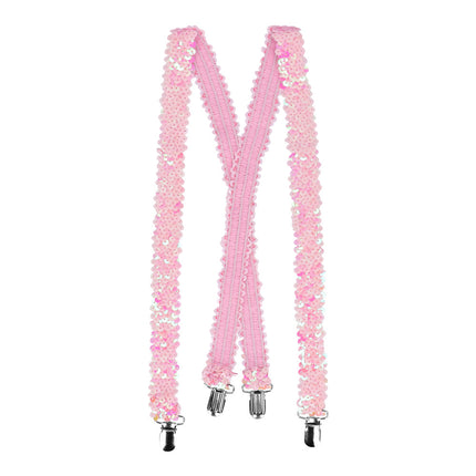 Set paljetter ljusrosa