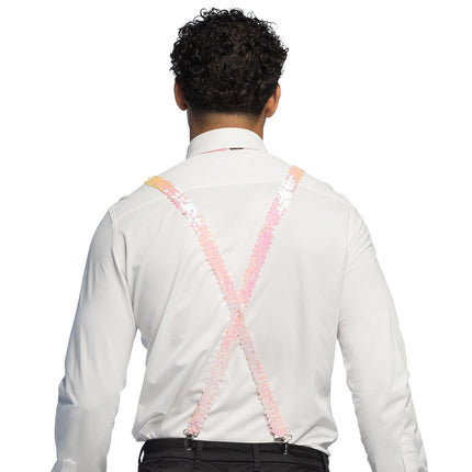 Set paljetter ljusrosa