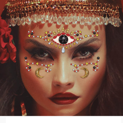 Face Stickers Smycken