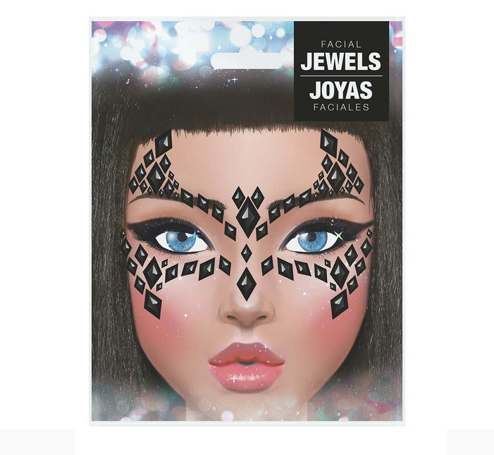 Svart ansikte klistermärken fladdermus 30x14 cm