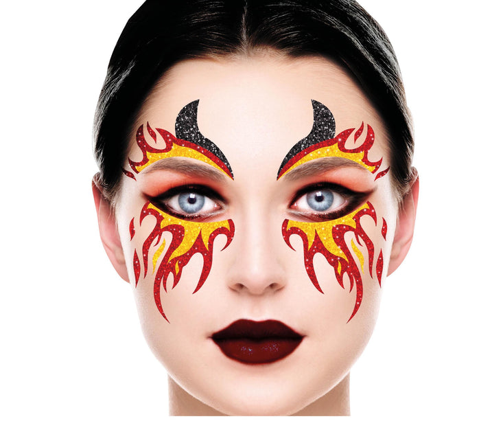 Face Stickers Eld Glitter 20cm