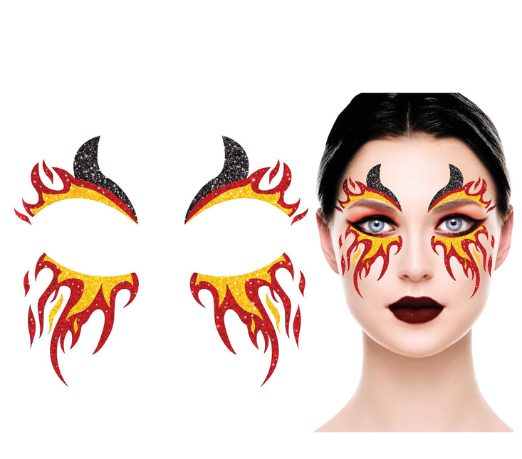 Face Stickers Eld Glitter 20cm