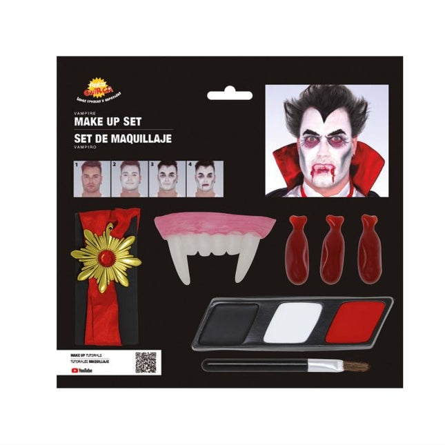 Halloween Make Up Set Vampyr Glitter