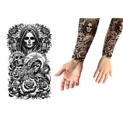 Halloween Nep Tattoo Catrina 30cm