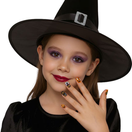 Halloween-konstnaglar för barn
