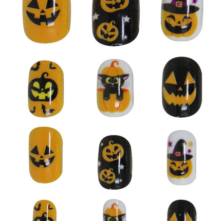 Halloween-konstnaglar för barn